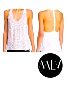 MLV sequin Tank Top Halter blouse